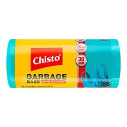 Мішки для сміття Chisto із ручками, 35 л, 30 шт. - мініатюра 3