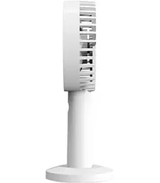 Вентилятор Xiaomi Qualitell Handheld Fan портативний на акумуляторі ручний білий - мініатюра 2