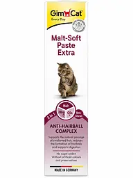 Паста для виведення шерсті у котів GimCat Malt-Soft Extra Professional, 200 г