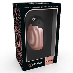 Вакуумний стимулятор для клітора з вібрацією Shushu, колір: чорний Rithual (Іспанія) Rithual RI909444 103103 - мініатюра 2