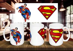 Чашка "Superman" 425, Чорна