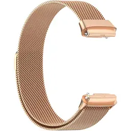 Ремінець DK для Xiaomi Redmi Watch 3 Active / 3 Lite Metal Milanese Loop Magnetic (rose gold) - мініатюра 2