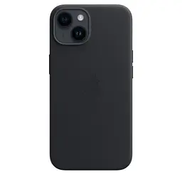 Чохол CasePro Leather Case with MagSafe Midnight для iPhone 14 Plus - мініатюра 3