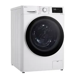 Пральна машина LG фронтальна, 10,5кг, 1400, A+++, 57см, дисплей, пара, інвертор, білий (F4V3RS0WW) - мініатюра 2