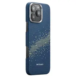 Карбоновий чохол Pitaka Tactile Woven Case StarPeak Milky Way Galaxy для iPhone 16 Pro Max (KI1602PMYG) - мініатюра 2