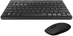 Комплект клавіатура + миша Rapoo 8000M Wireless black [63920] [45023] - мініатюра 4