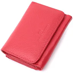 Жіноче портмоне з монетницею із натуральної шкіри ST Leather 22727 червоне - мініатюра 5