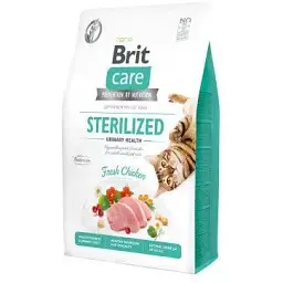 Сухий корм для кішок Brit Care Cat GF Sterilized Urinary Health 2 кг (8595602540730)