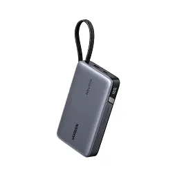 Батарея універсальна Ugreen 20000 mAh 145W Fast Charging Cable Space gray (U_55992B)