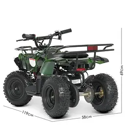 Дитячий електромобіль Квадроцикл Bambi HB-ATV800AS-10 Зелений - мініатюра 7