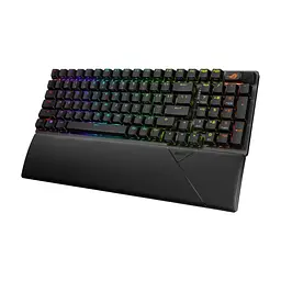 Клавіатура ASUS ROG Strix Scope II X NX Snow V2 ABS USB UA Black (90MP037A-BKMA00) - мініатюра 3
