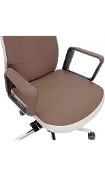Офісне крісло GT Racer (B-3195 Beige/Brown) - мініатюра 7
