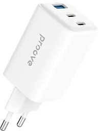 Зарядний пристрій блоків Proove Pocket GaN 65W 3 порти USB-A + 2USB-C білий (WCPG65121202) - мініатюра 2