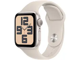 Смарт-часы Apple Watch SE 2 GPS 44mm Starlight Aluminium Case with Starlight Sport Band M/L (MRE53)