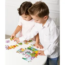 М’які пазли Vladi Toys Зоопарк 35 елементів VT1102-33 - мініатюра 4