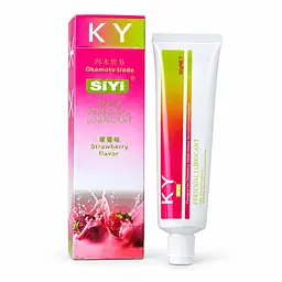 Гель-лубрикант SIYI Personal Lubricant Strawberry на водній основі з полуничним ароматом, 50 г - мініатюра 3