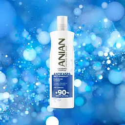 Шампунь Anian Classic Anti-Dandruff проти лупи 400 мл  - мініатюра 5