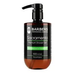 Гель для душу Barbers Sacramento, 500 мл - мініатюра 2
