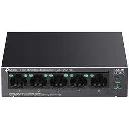 Комутатор LS105LP 5xFE (4xPoE), 41 Вт TP-Link teh0018258