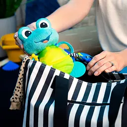 Іграшка-підвіска розвиваюча Baby Einstein Neptunes Sensory Sidekick Activity Plush Toy (13156) - мініатюра 5