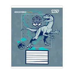 Зошит Yes Jurassic World.Camp cretaceous А5 24 аркушів клітинка (768816), в асортименті - мініатюра 2