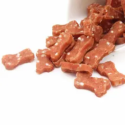 Ласощі для собак Селянські Смаколики курка з рисом у формі кісточки 3 см 500 г