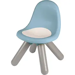 Стілець дитячий Smoby Life зі спинкою 33х33х50 см блакитно-сірий (7600880121)