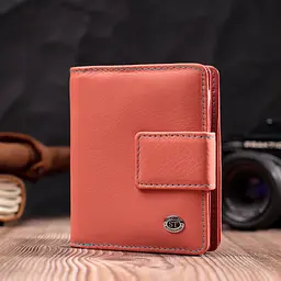 Жіночий шкіряний гаманець ST Leather 9,5х11,5х2,5 см acs0028350 - мініатюра 7