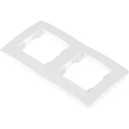 Рамка Brille для розетки ZB-2F wh - мініатюра 2