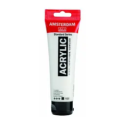 Фарба акрилова Amsterdam (105) Білила титанові 120 мл Royal Talens (8712079158088)