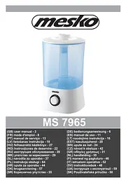 Ультразвуковий зволожувач повітря Mesko MS 7965 - мініатюра 6
