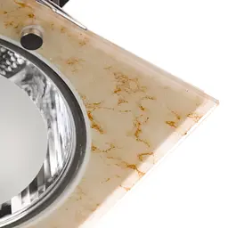 Світильник Downlight стельовий Brille L13-088 DL-29/2 E27 BR врізний - мініатюра 2