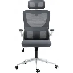 Офісне крісло GT Racer X-5728 White/Gray - миниатюра 3