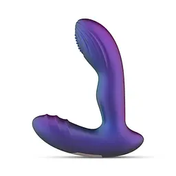 Стимулятор простати Hueman Galaxy Tapping Butt Plug, 14.9 см фіолетовий