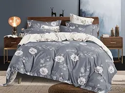 Комплект постільної білизни з компаньйоном 2-спальний TAG tekstil pbe0042191 - мініатюра 1
