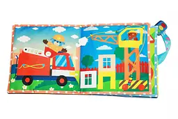 Фетрова книга для малят Bambini Авто - мініатюра 4