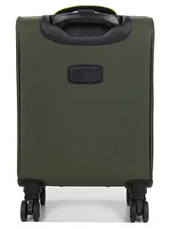 Валіза міні XS тканинний Snowball 22204 46×33×18см 28+7см Хакі - мініатюра 4