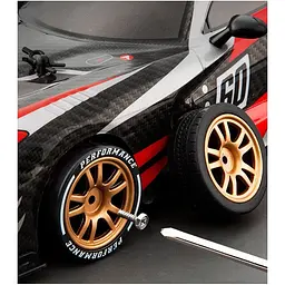 Машинка на радіокеруванні JJRC Q116 Dodge Drifting Car Black [119061] - мініатюра 4