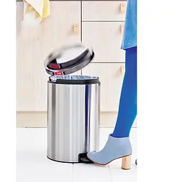 Відро для сміття Brabantia Pedal Bin сталеве 20 л (111907) - мініатюра 13
