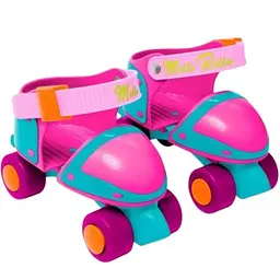Дитячі розсувні роликові ковзани-квади Molto My First Skates з захистом розмір 25-32 рожеві (21216)