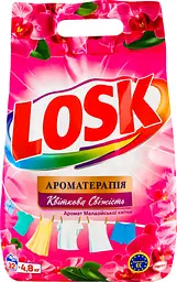 Пральний порошок Losk автомат Ароматерапія Ефірні масла та аромат Малазійської квітки 4.8 кг - мініатюра 7