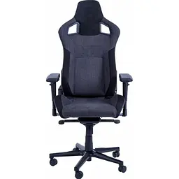 Геймерське крісло GT Racer X-8005 Dark Gray/Black Suede [147949]