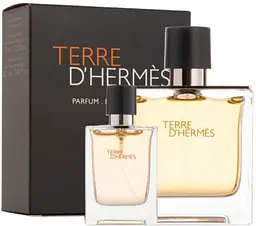Набір Hermes Terre d'Hermes Parfum 75 мл парфумована вода + 12,5 мл парфумована вода