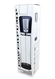 Вакуумна помпа для пеніса B - Series Power Powerpump USB Rechargeable Electric Vacuum Pump (прозорий) - мініатюра 2