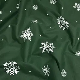Дитяча постільна білизна фланель Cosas SNOWFLAKES FOREST CS1 110х140см (Flannel_SnowflakesForest_12Caramel_140) - мініатюра 8