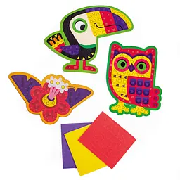 Набір для творчості Vladi Toys Птахи м'яка мозаїка (VT4511-09) - мініатюра 3