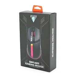 Миша провідна JEDEL GM1401, 7 кнопок, 1000/2000/3200/5600/7600/12400DPI, кабель 1,5 м. RGB підсвічування. Black. Box - мініатюра 2