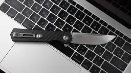 Складаний ніж Firebird D2 87 мм чорний G-10 Carbon Fiber - мініатюра 12