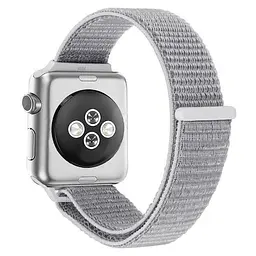 Нейлоновий ремінець Primo для Apple Watch 38 мм, 40 мм, 41 мм White - мініатюра 2