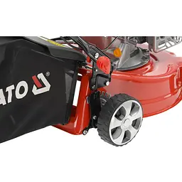 Газонокосарка бензинова YATO 2.1 кВт ширина різання Ø=41 см травозбірник-40 л (YT-85520) - мініатюра 7